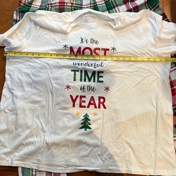 Women's Pajama Set Christmas  "Wonderful Time of The Year" NEW 3X - Picture 12 of 16